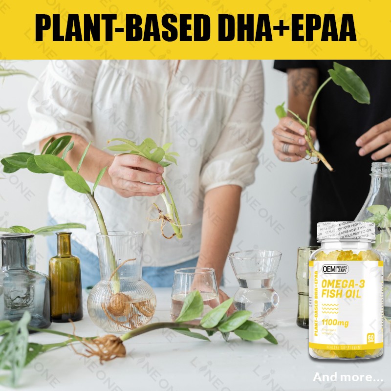 Fish Oil Softgel Factory - Cross-border Sales Fish Oil Vitamin E Softgel Capsules Supports OEM