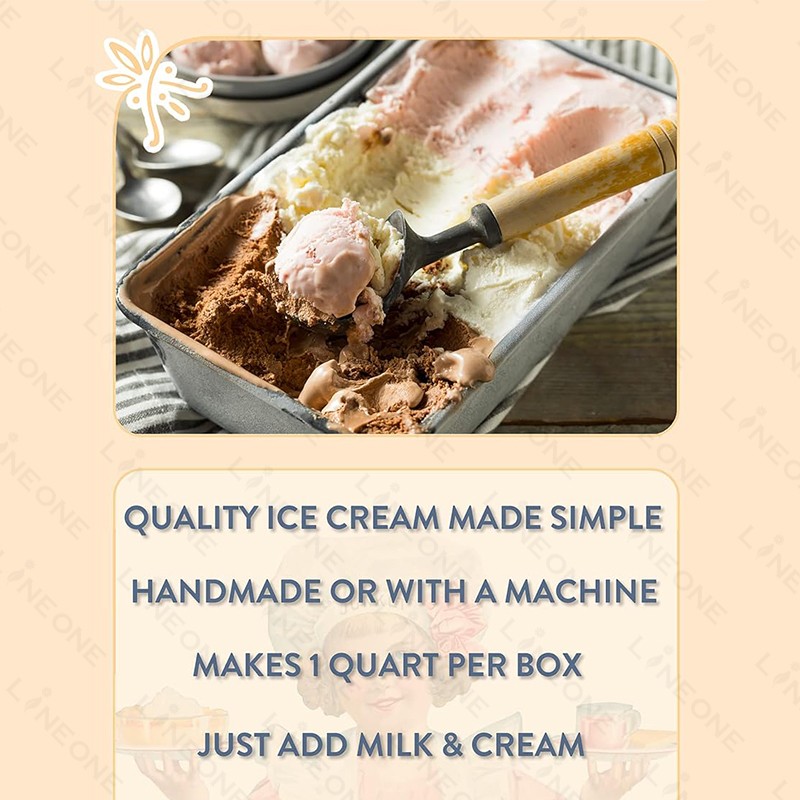 Ice Cream Powder Supplier - High Quality Organic Vanilla Bulk Chocolate Flavor Extract Bag Packaging