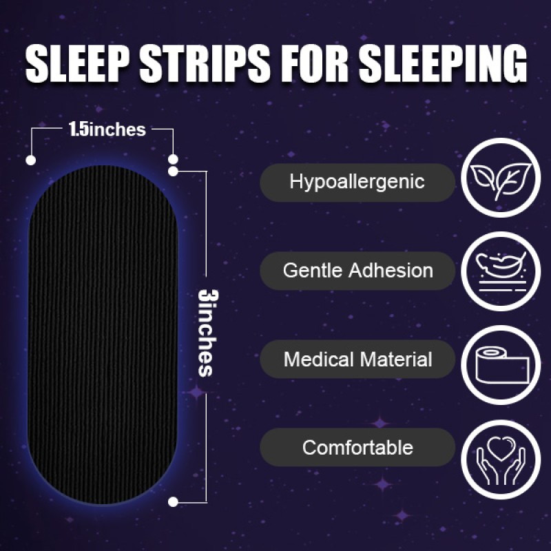 Mouth Tape Supplier - Customized LOGO Fragrance Two-way High Stretch Latex-free Anti Snoring