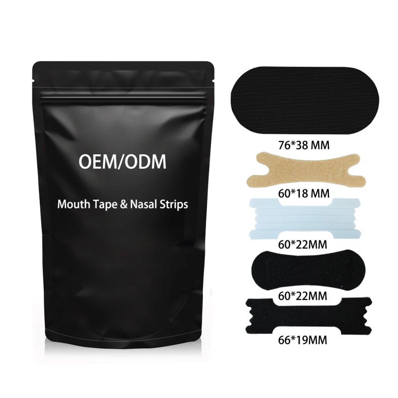 Nasal Strips Manufacturer - Quick Custom Gentle Removal Mouth Tape Hair Anti-sweat for Athletes