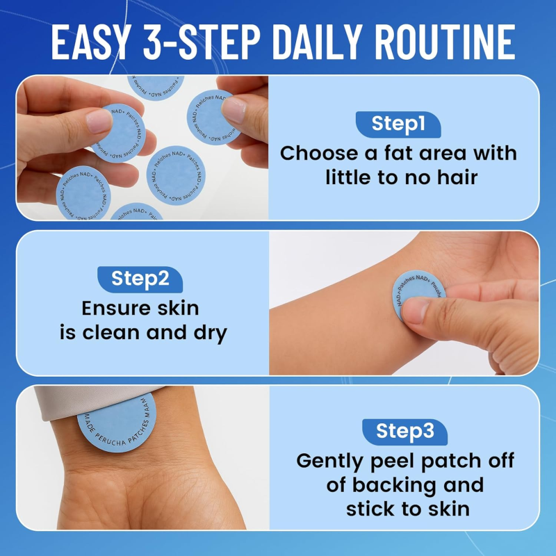 Plant Ingredients Patch Factory - OEM Personalized Gentle Removal Natural NAD+ Plant Ingredients