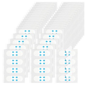 Face Lift Tape Supplier - 40 Pcs Premium Skin-friendly Instant Face Lift Tape Invisible Improves