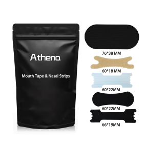 Mouth Tape Supplier - Custom Anti-snoring Latex-free Soft Nasal Strips for Sleeping