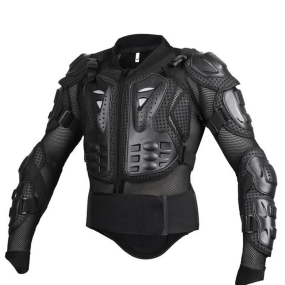 Motorcycle Jacket Supplier - New Design Hot Sales Racer Breathable Plus Size Black Biker Jacket