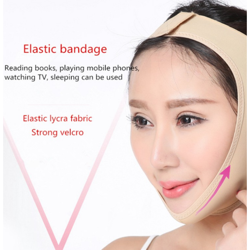 Face Belt Factory - Popular Hot Selling V-Line Face Belt Slim Lift up Chin Cheek Slimming Strap
