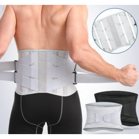Waist Trainer Brace Supplier - New Design Sports Breathable Waist Trainer Lumbar Back Support Belt