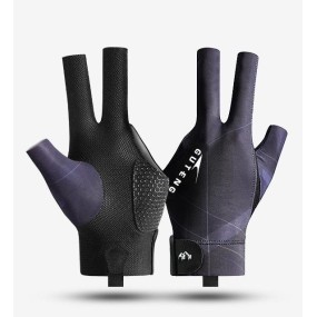 Billiards Gloves Supplier - Breathable Anti Slip 3 Finger High Elastic Sweat Wicking Cue Sports Gloves