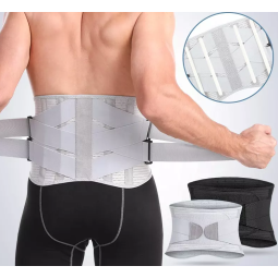 Lumbar Support Manufacturer - Factory New Design Customized Lumbar Support 4 Stays Breathable Anti-skid