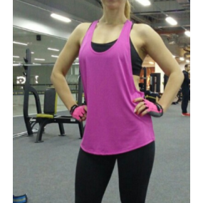 Ladies Sport Vest Factory - Factory Price Ladies Loose Sport Vest Custom Women Yoga Sport Tank Top