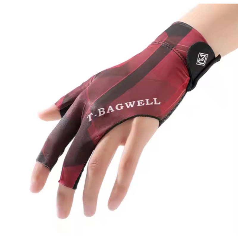 Billiards Gloves Supplier - High Elastic Breathable 3 Finger Anti Slip Sweat Wicking Professional Cue