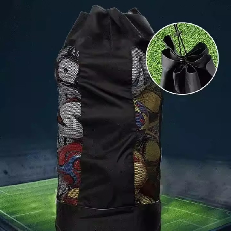 Soccer Training Bag Supplier - Multi Size Drawstring Storage Durable Youth Football Equipment Carrier