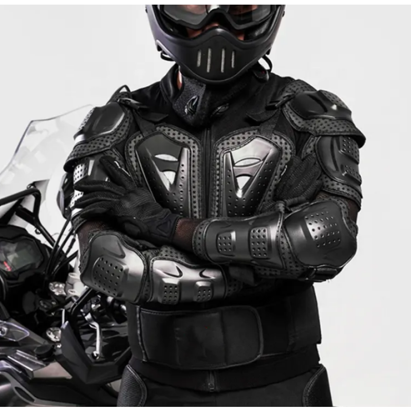 Motorbike Body Protector Factory - Racing Sportswear Full Body PE Shell Mesh Cloth Breathable Armor