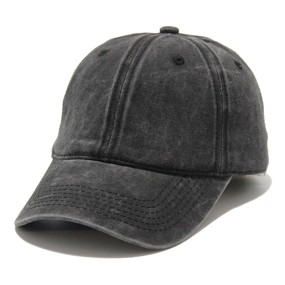 Baseball Cap Supplier - Hot Sell Men's Outdoor Sports Washed Adjustable Baseball Hat