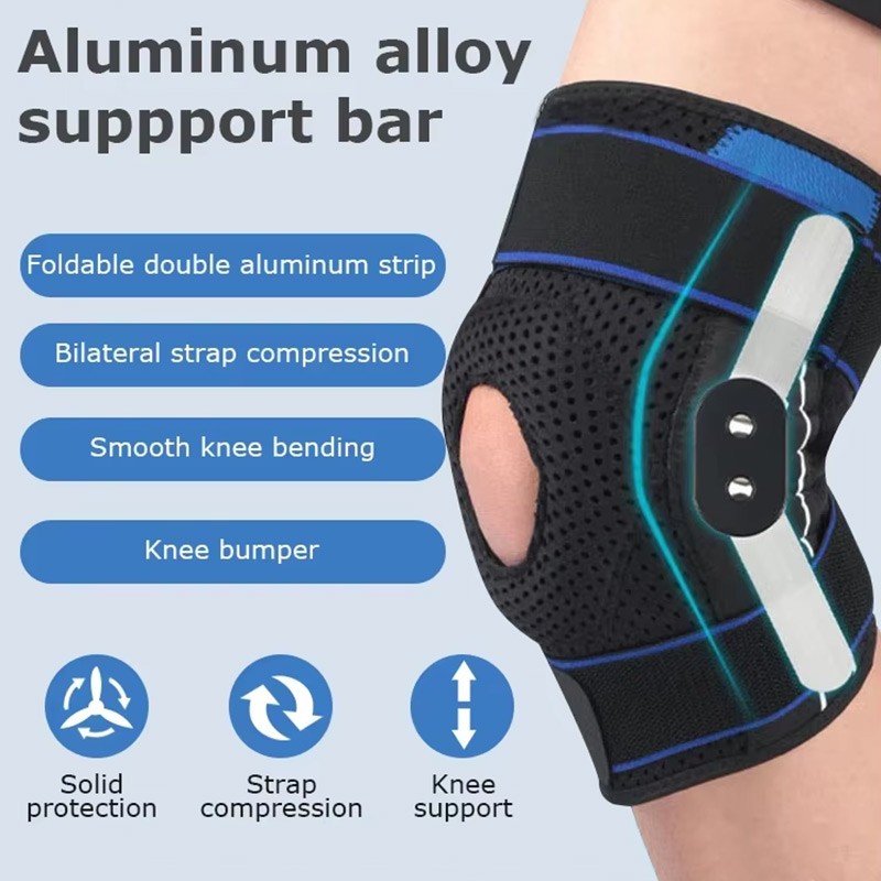 Knee Brace Supplier - Adjustable NonSlip Meniscus Tear Support with Side Stabilizers Patella