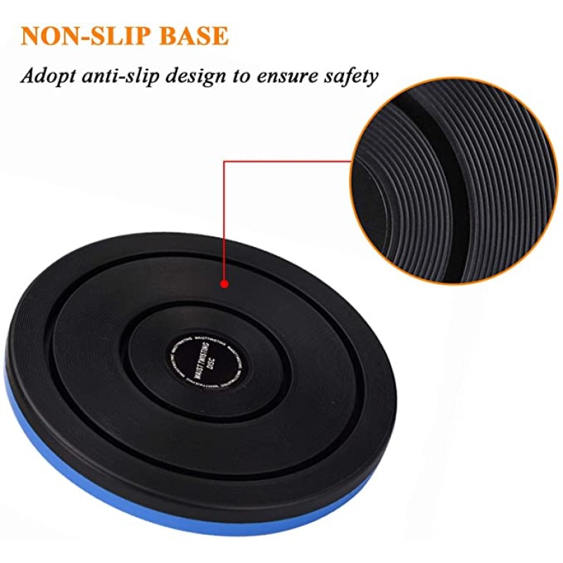 Waist Twist Disc Factory - Hot Sale Waist Twisting Disc Blue Yellow pp Waist Twist Foot Disc Home Training