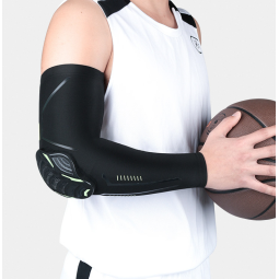 Arm Sleeve Manufacturer - Hot Selling Soft Anti Collision Block Muscle Protection Sport Lengthen Support