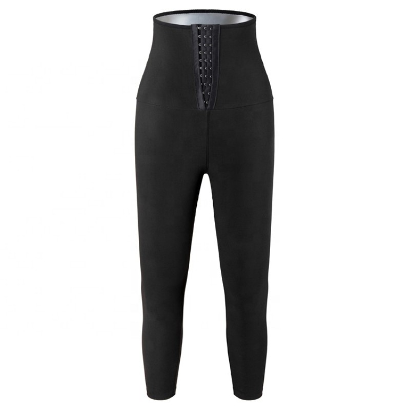 Yoga Pants Manufacturer - Fitness Gym Legging High Waist Yoga Pants Women Sauna Sweat Slimming