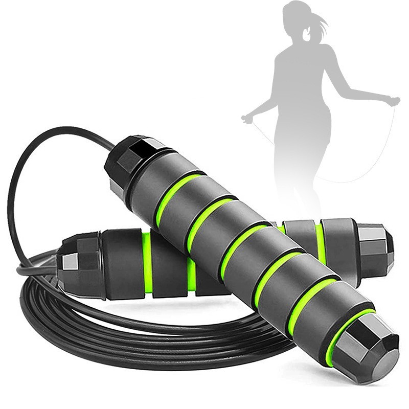 Jump Rope Factory - Adjustable Heavy Weighted Skipping Rope Fitness PVC Jump Rope Weight Loss Equipment
