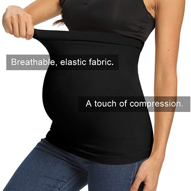 Pregnancy Support Factory - Custom Hot Sale Women Pregnancy Support Wrap Stretch Seamless Non slip
