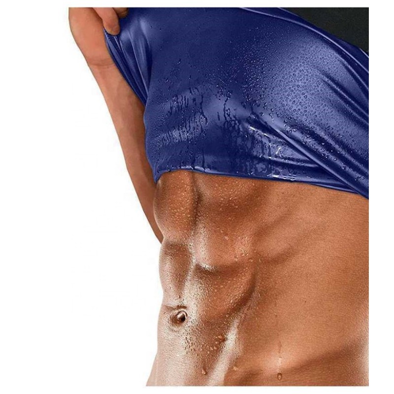 Sauna Vest Supplier - Hot Selling Sweat Body Shaper Bodysuit Man Workout Tank Top Slimming Shaping Tops