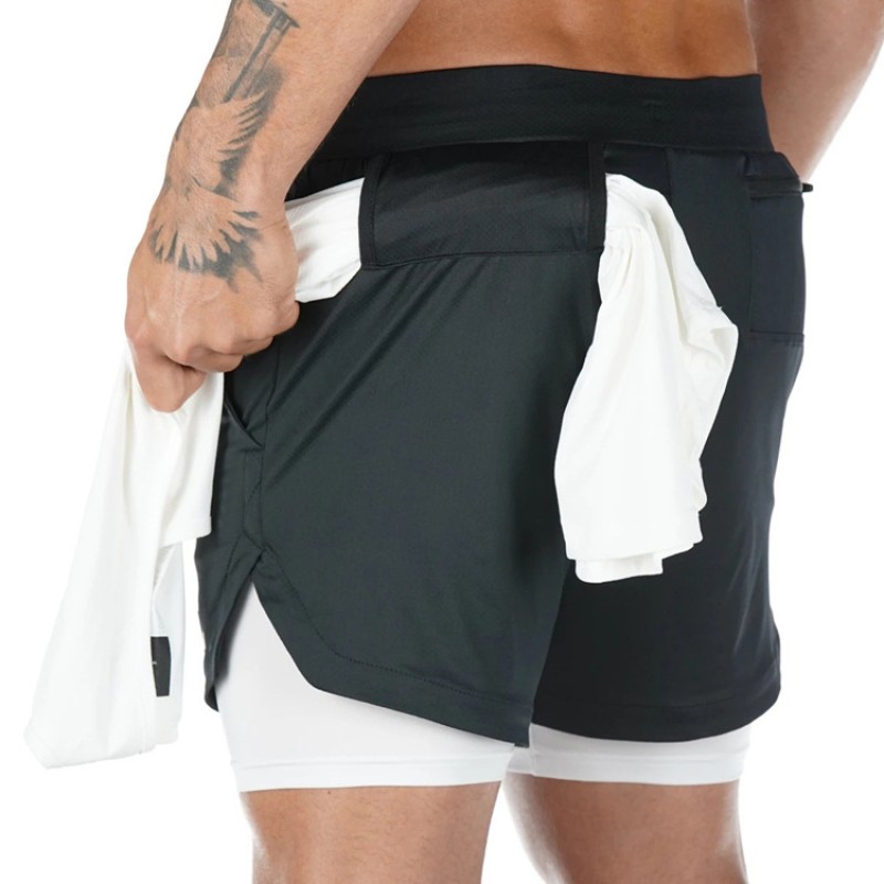 Sport Shorts Factory - Hot Sale Men's Sport Breathable Quick Drying Gym Running Training Basketball Shorts