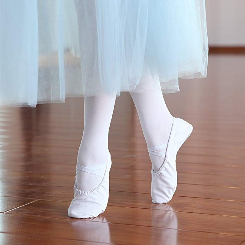 Ballet Shoe Factory - Custom Hot Sale Canvas Ballet Shoe for Toddler Little Kid Big Kid Women
