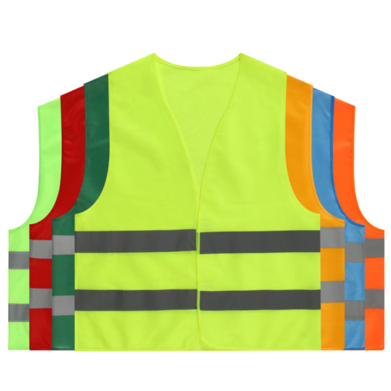Safety Vest Supplier - High Visibility Breathable Outdoor Working Reflective Tapes Safety Coat Night Vest