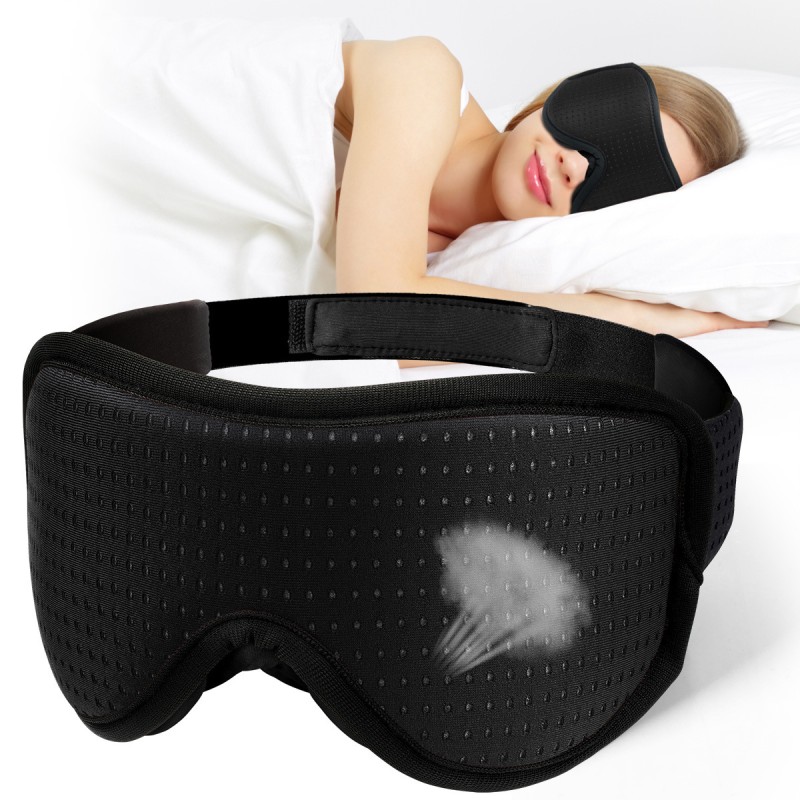 Travel Sleep Mask Factory - Wholesale Eyelash Breathable Sports Cotton Hidden Nose Eyeshade 3D Sleeping Mask