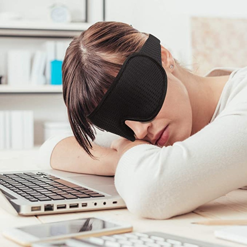 Relaxation Mask Manufacturer - Portable Breathable Relaxation 3D Sleeping Eye Mask As Gifts