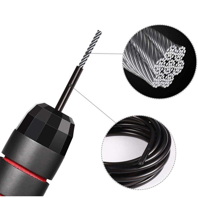 Jump Rope Factory - Adjustable Heavy Weighted Skipping Rope Fitness PVC Jump Rope Weight Loss Equipment