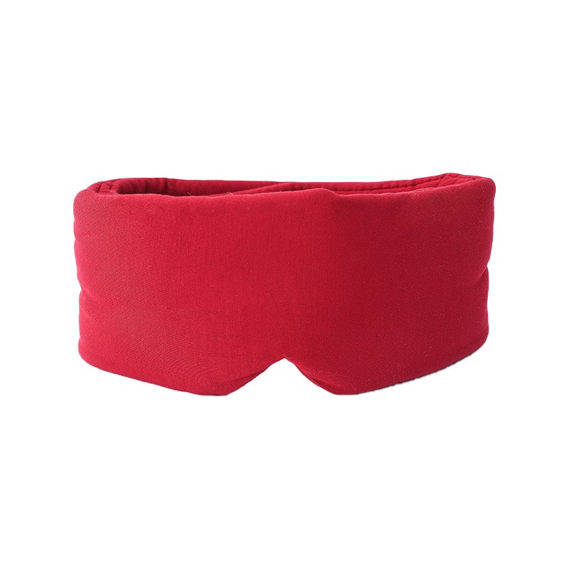 Cotton Sleep Mask Supplier - Handmade Cotton Sleep Shade Cover Mask Blackout Adjustable Blindfold Travel