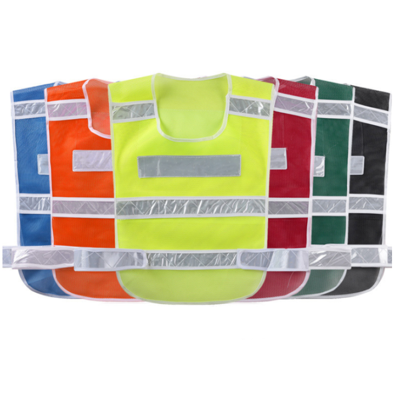 Safety Vest Supplier - High Visibility Breathable Outdoor Working Reflective Tapes Safety Coat Night Vest