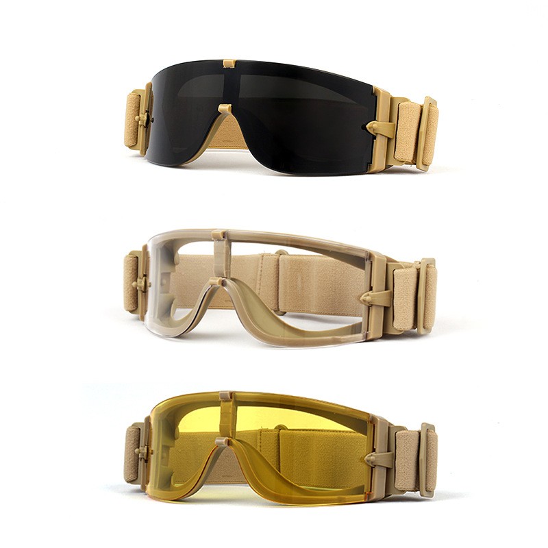 Tactical Glasses Manufacturer - X800 High Quality Durable Windproof Sand Proof UV protection