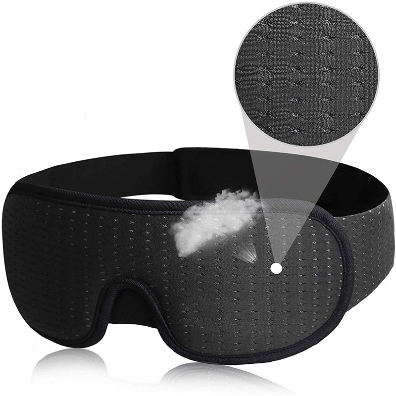 Relaxation Mask Manufacturer - Portable Breathable Relaxation 3D Sleeping Eye Mask As Gifts