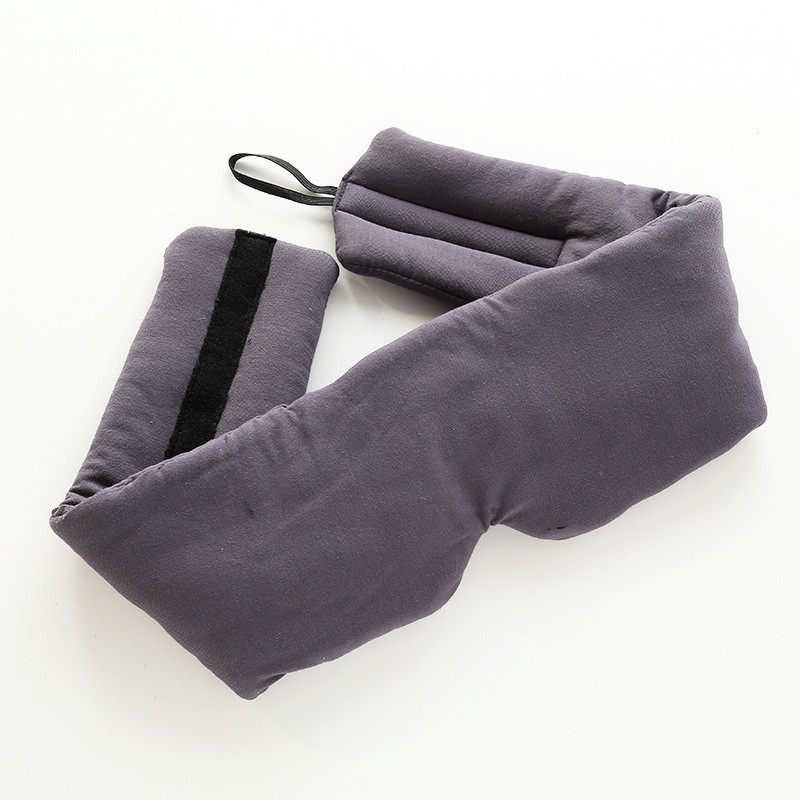 Cotton Sleep Mask Supplier - Handmade Cotton Sleep Shade Cover Mask Blackout Adjustable Blindfold Travel