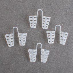 Nasal Dilator Supplier - New Design Mini White Silicone Nasal Dilator for Stop Snoring Anti Snoring Nose