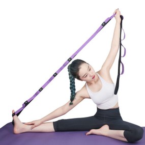 Yoga Band Manufacturer - Selling Elastic Yoga Dance Stretching Long Resistance Band Slimming Shaping Belt