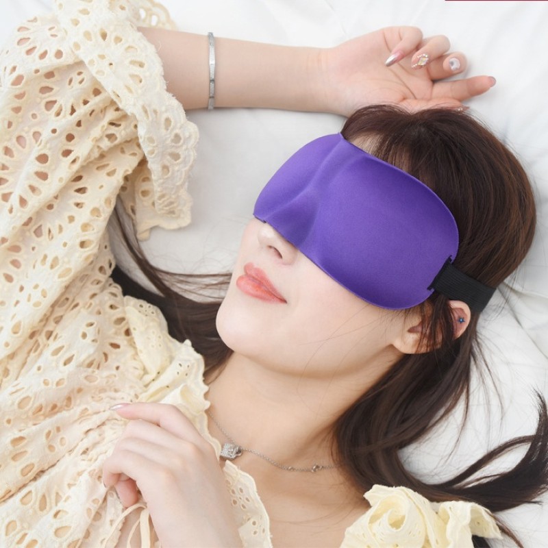 Sleep Mask Supplier - Comfortable Luxury Fashion Memory Foam Sleep Covers 3D Bedtime Eye Sheet Mask