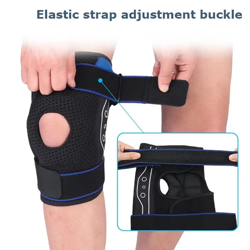 Knee Brace Supplier - Adjustable NonSlip Meniscus Tear Support with Side Stabilizers Patella