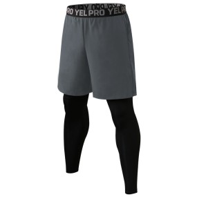 Compression Pants Factory - Factory Mens Fitness Compression Pants Set Wholesale Men Sports Running Leggings