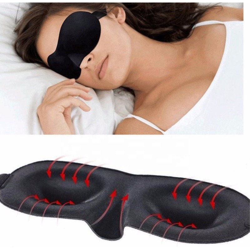 Sleep Mask Supplier - Comfortable Luxury Fashion Memory Foam Sleep Covers 3D Bedtime Eye Sheet Mask