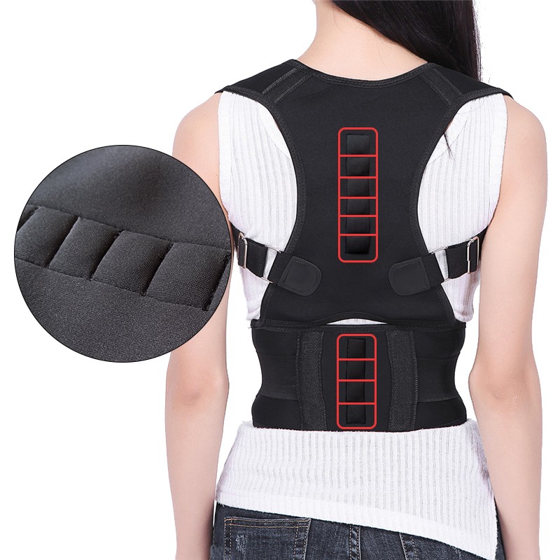 Posture Corrector Manufacturer - Magnetically Straightener Medical Pain Orthopedic Brace Support