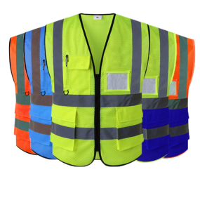 Safety Vest Factory - High Visibility Breathable Outdoor Working Reflective Tapes Safety Coat