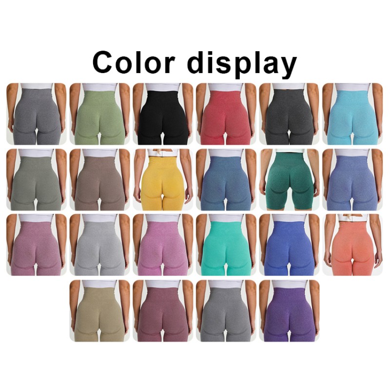 Yoga Pants Supplier - Plus Size Seamless Womens Fat Butt Running Sportswear High Waist Tight