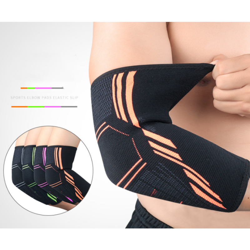 Compression Sleeve Manufacturer - Adjustable Tennis Sports Gym Skin Closing Nylon Arm Elbow Brace