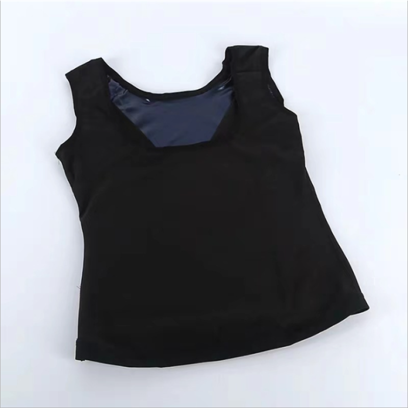Sauna Vest Supplier - Hot Selling Sweat Body Shaper Bodysuit Man Workout Tank Top Slimming Shaping Tops