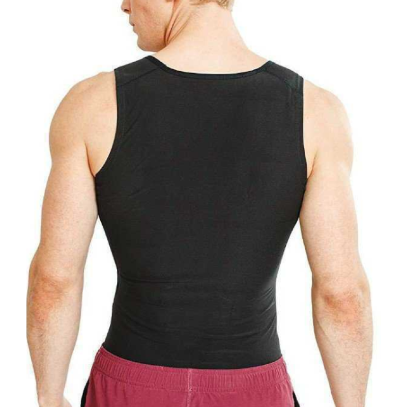 Sauna Vest Supplier - Hot Selling Sweat Body Shaper Bodysuit Man Workout Tank Top Slimming Shaping Tops