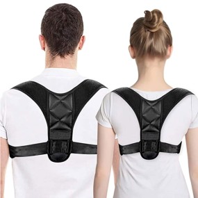 Back Brace Supplier - Adjustable Straight Sitting Shoulder Upper Back Posture Corrector Belt