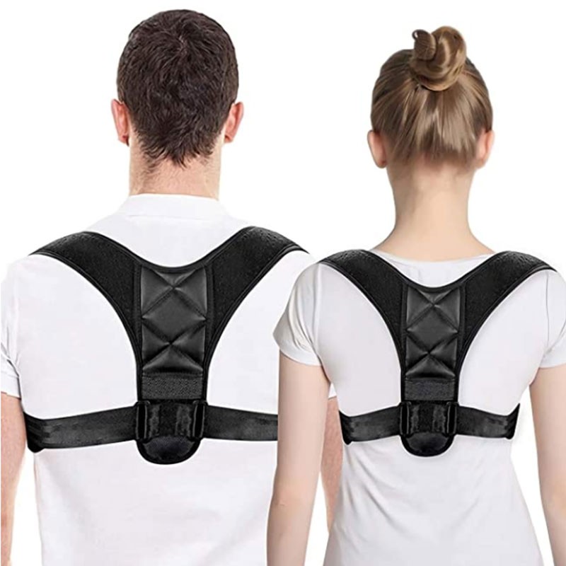 Back Brace Supplier - Adjustable Straight Sitting Shoulder Upper Back Posture Corrector Belt