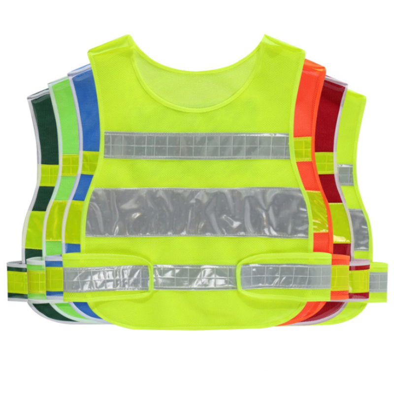 Safety Vest Supplier - High Visibility Breathable Outdoor Working Reflective Tapes Safety Coat Night Vest